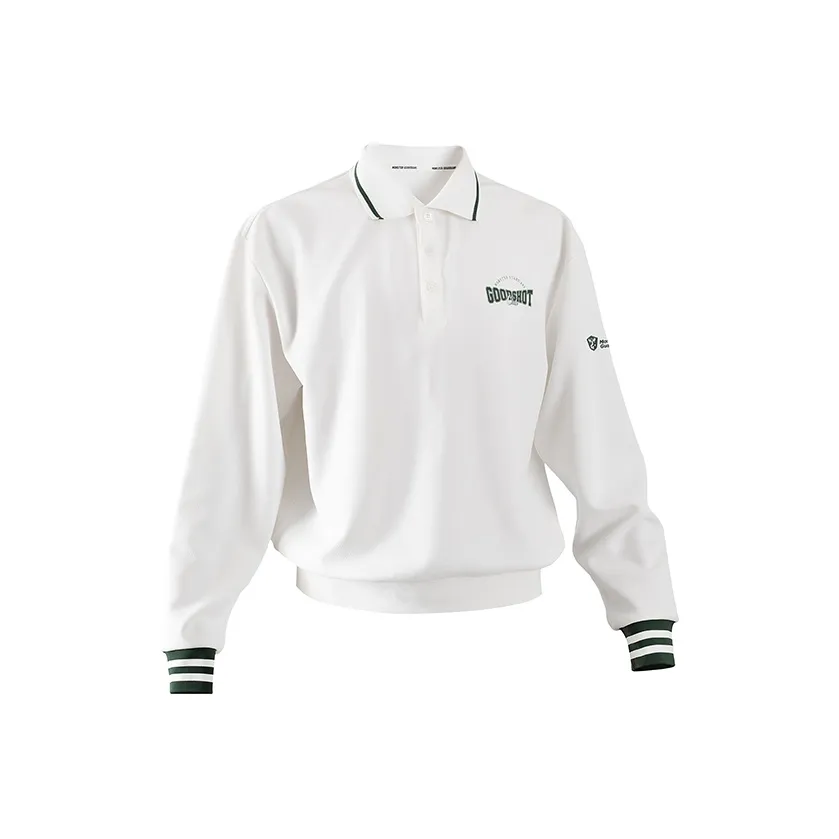 Monster Guardians Поло Мужское Белое