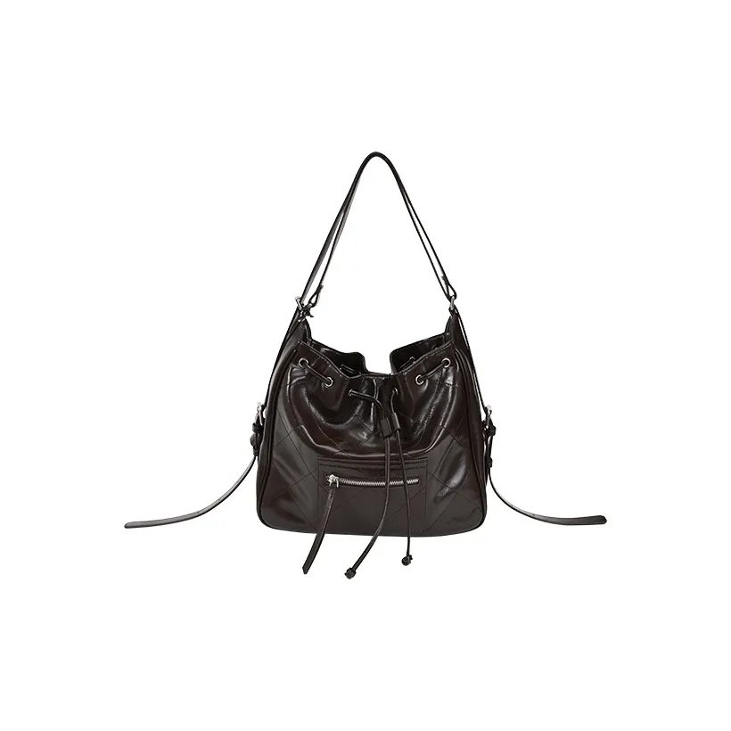 URBAN REVIVO Сумка через плечо из искусственной кожи женская темно-красный коричневый