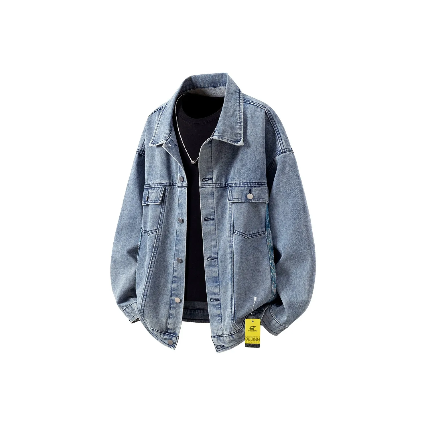 CTIDESTRAW Унисекс Джинсовые куртки