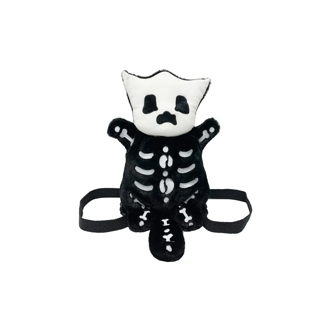 FREEHIKE Плюшевый рюкзак унисекс черный