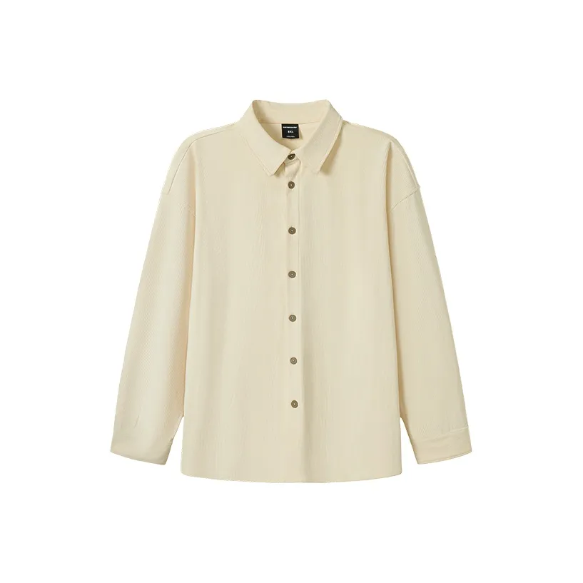 WAYNEXZAVIER Абрикос Мужские Рубашки