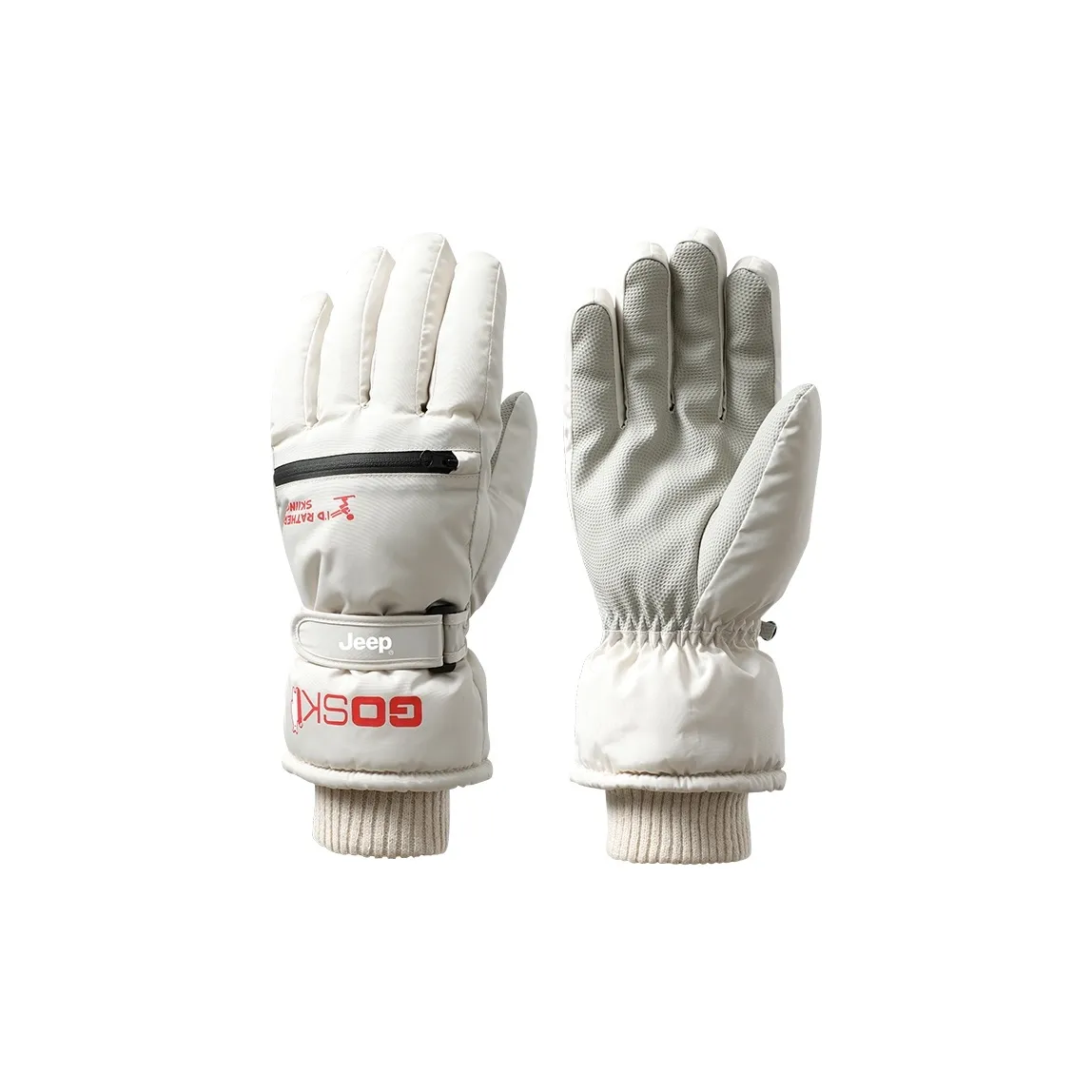 Jeep Утолщенные лыжные перчатки унисекс