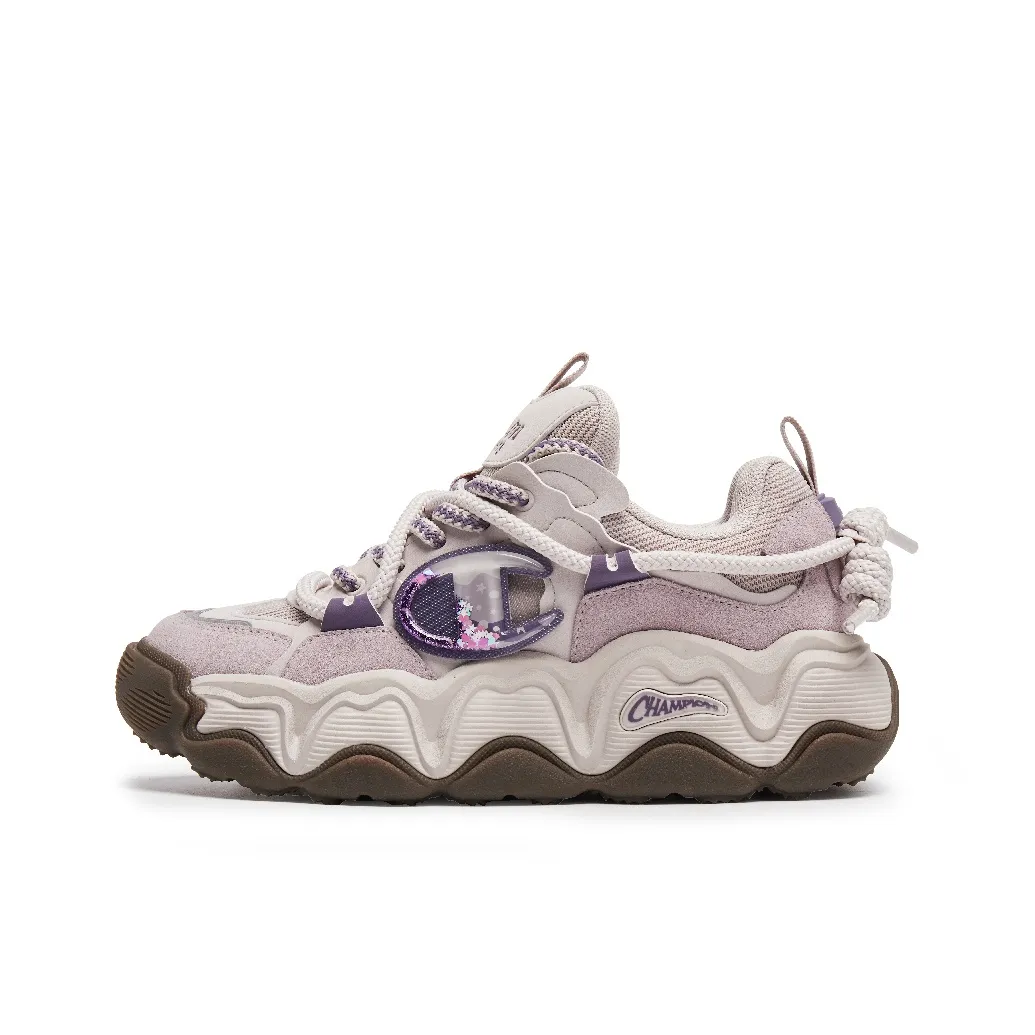 Champion Balance Low Top Скейтборд Кроссовки Женские Призрачный Cloud Purple Серый тон Виноградный фиолетовый