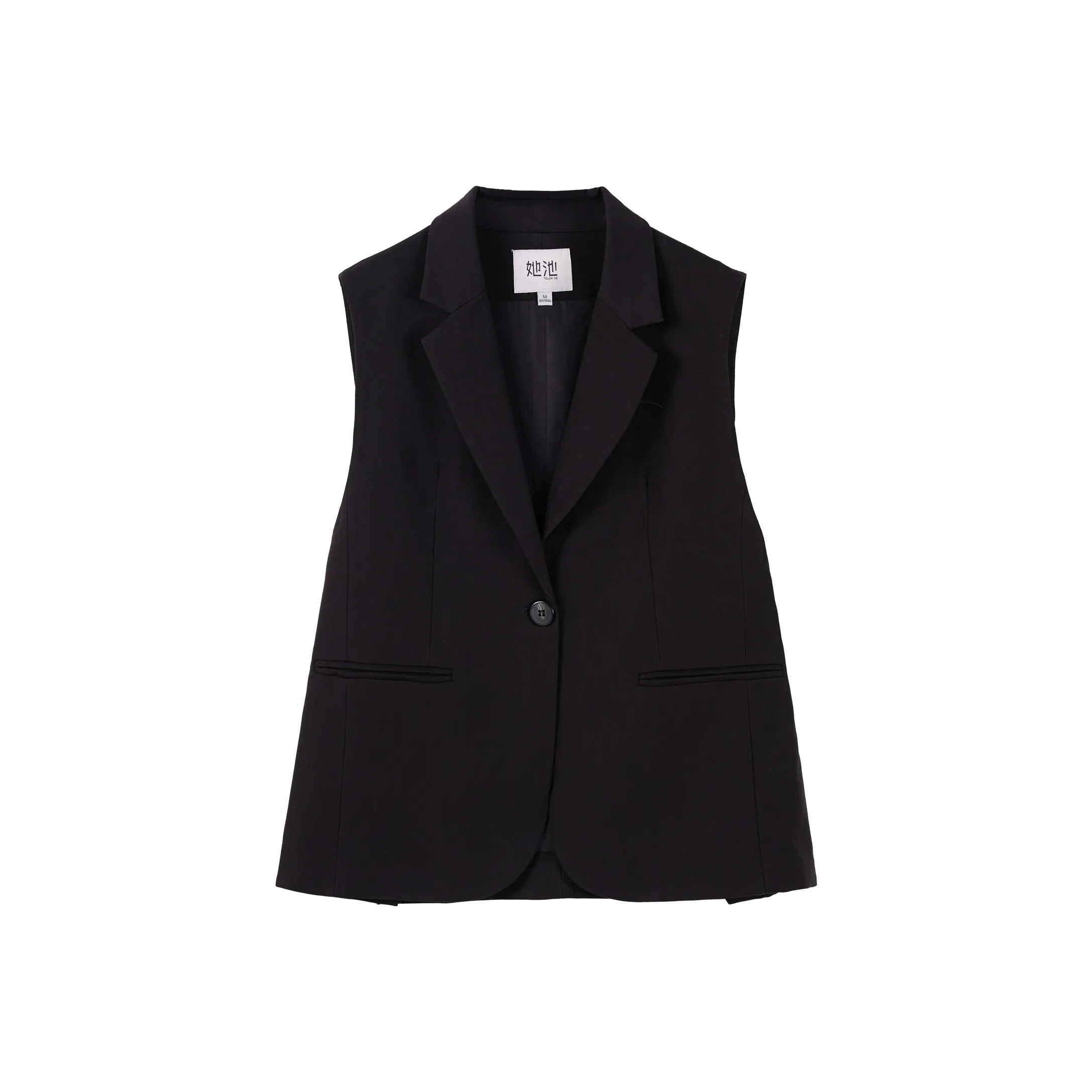 TOUCH Черные Женские Жилеты