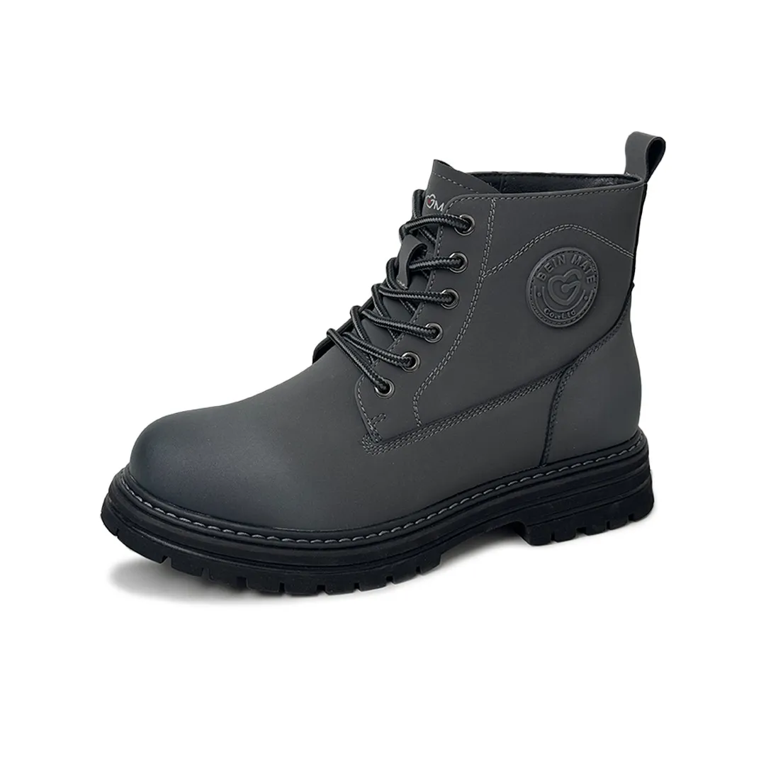 BEINGMATE Короткий ботинок Martin Мужской Черный Серый