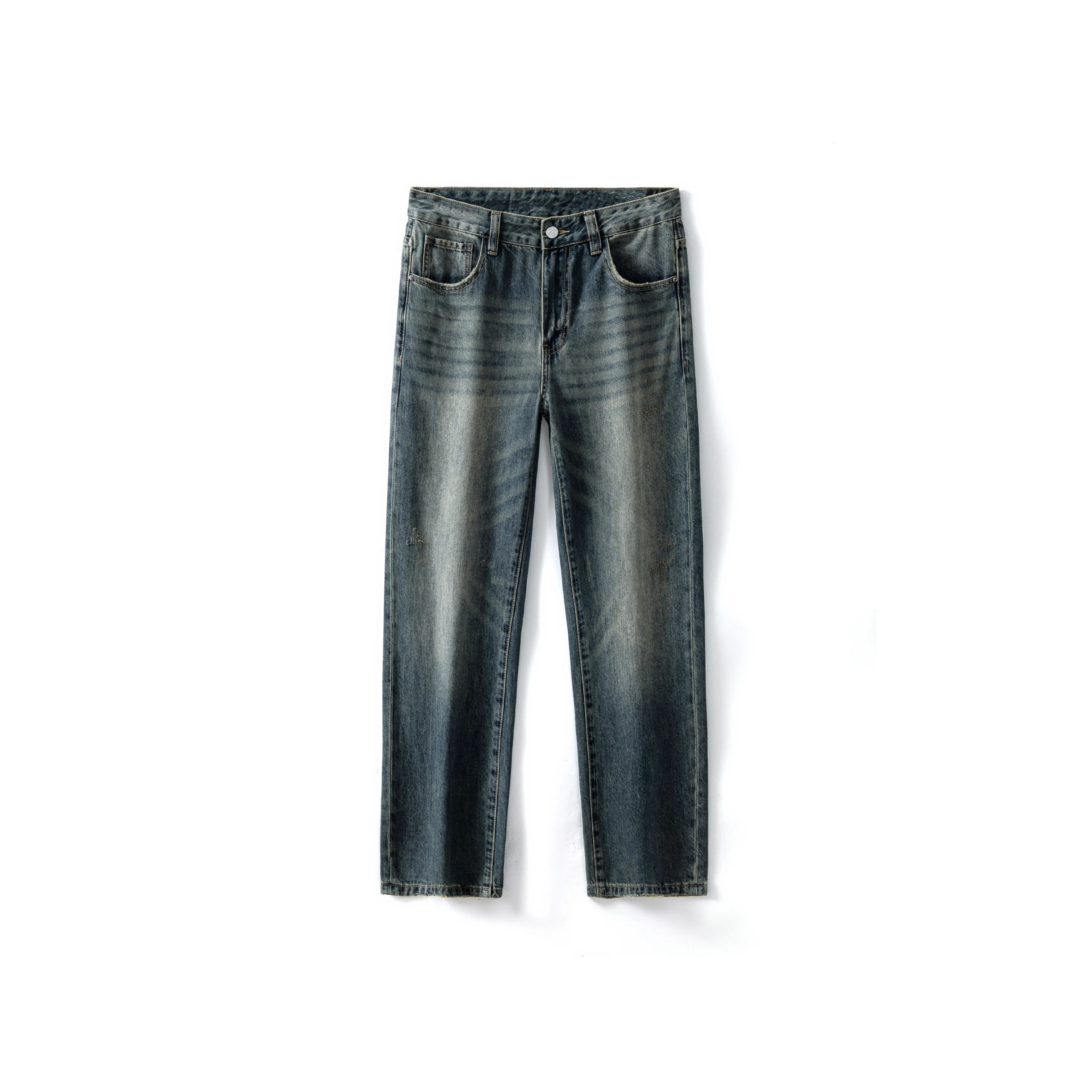 98SQUID Винтажные синие унисекс джинсы