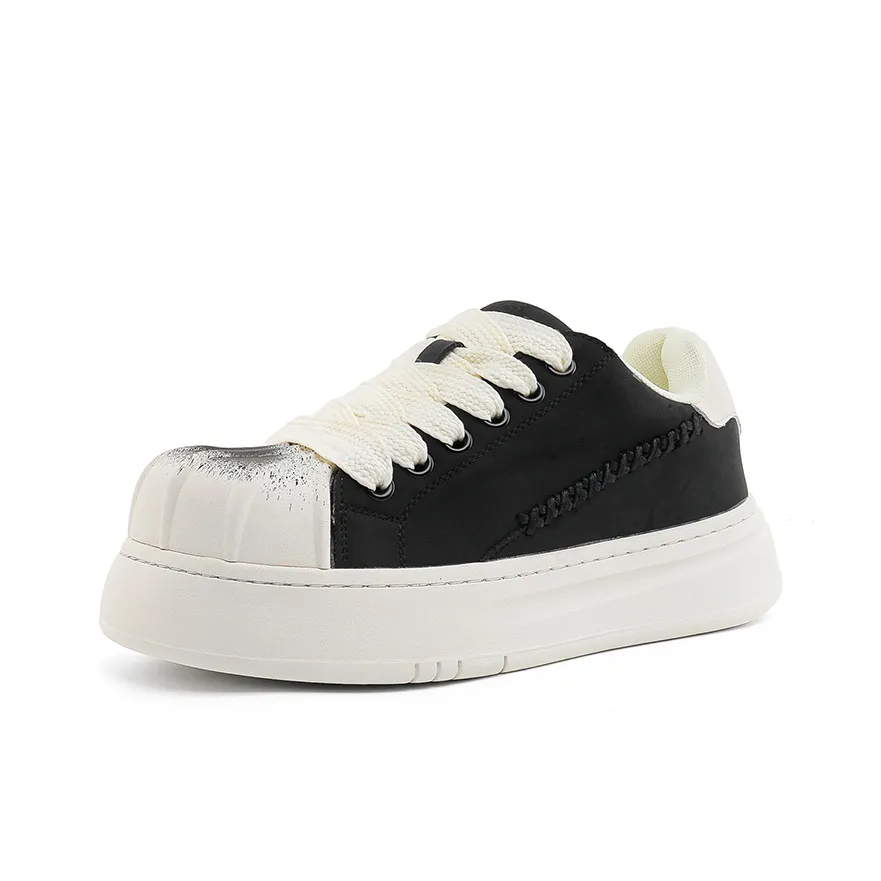 KUNGFUDEER Высота Увеличивающие Противоскользящие Низкие Кроссовки для Скейтбординга Унисекс