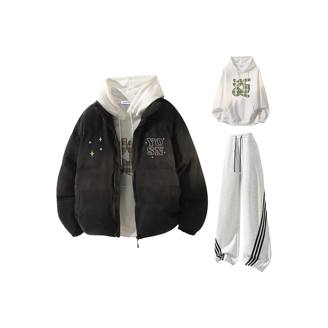 YOSICIL Повседневная спортивная одежда унисекс