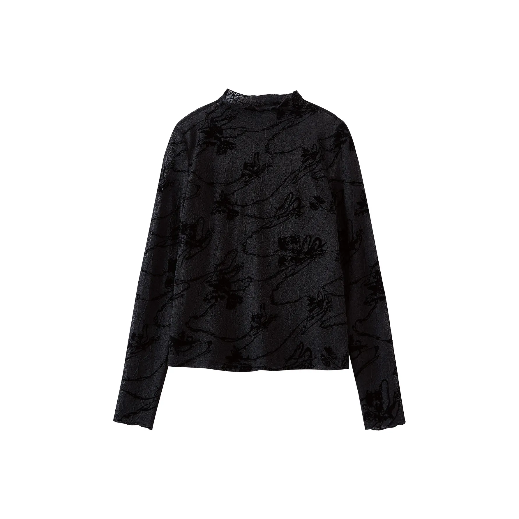 OUNIXUE Черный Унисекс Рубашки