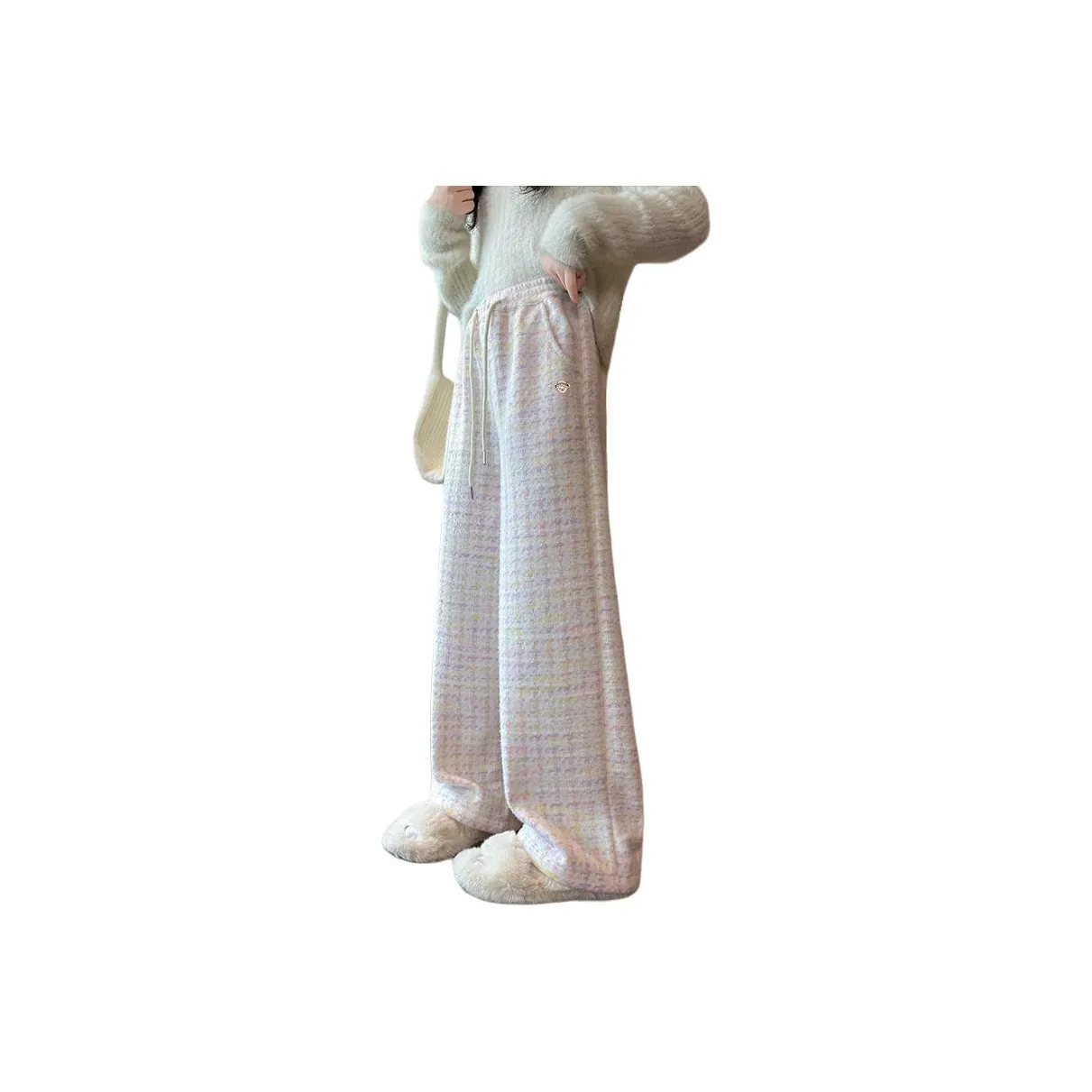 Женские вязаные тренировочные штаны из коллекции Teddy's