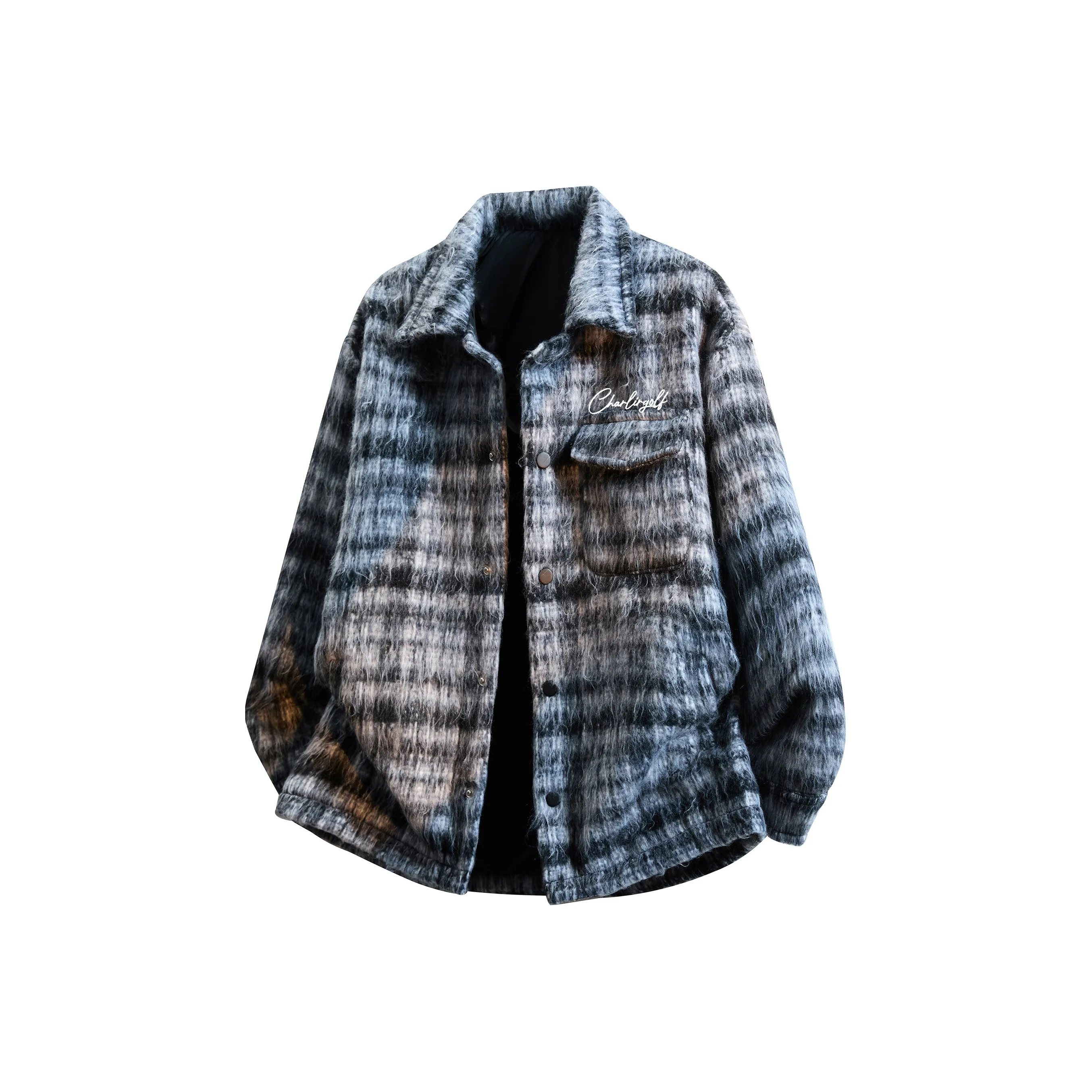 CHARLIE GOLF Матовый Черный Унисекс Куртки