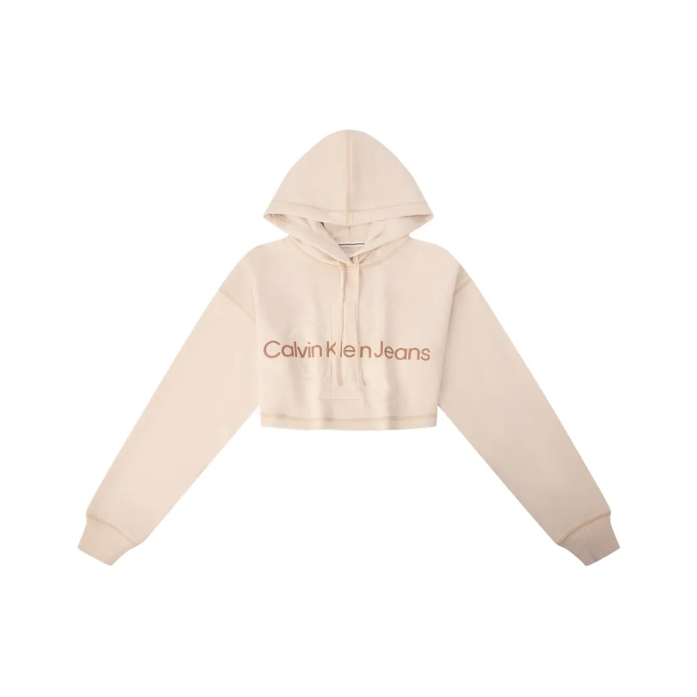 Calvin Klein Sweatshirts Women's Ivory Yellow