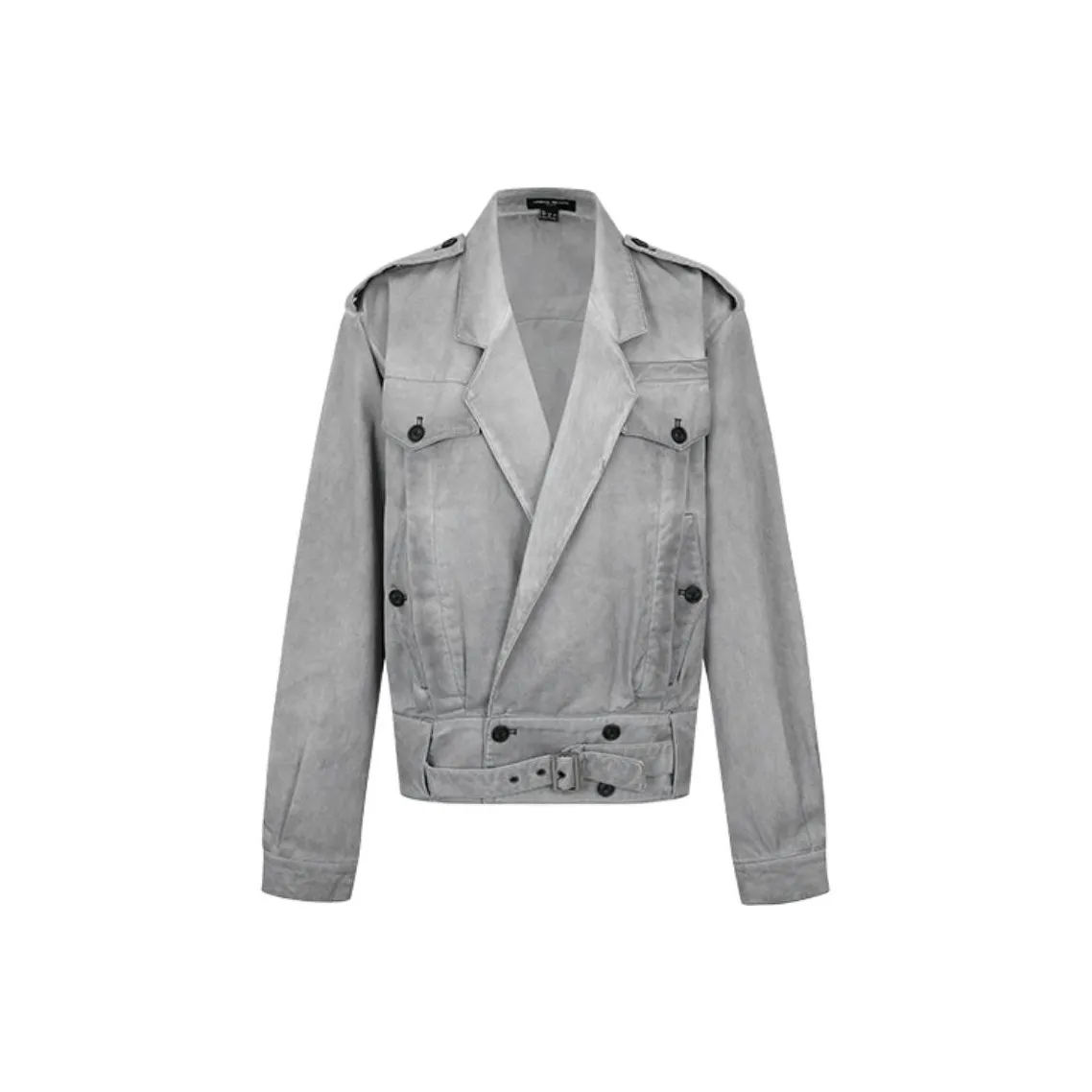 URBAN REVIVO Светло-серый Женский Куртка