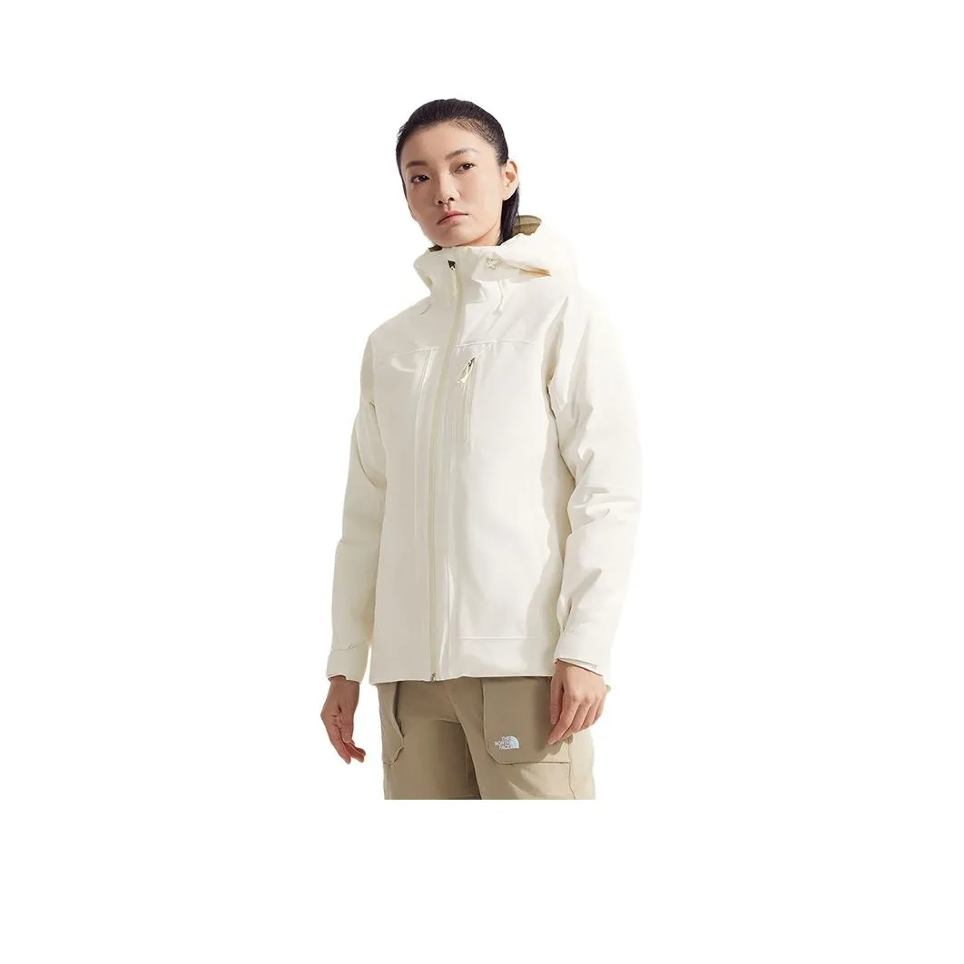 THE NORTH FACE Urban Exploration Водонепроницаемый и Ветрозащитный для сохранения тепла Ветровка Женская Белая