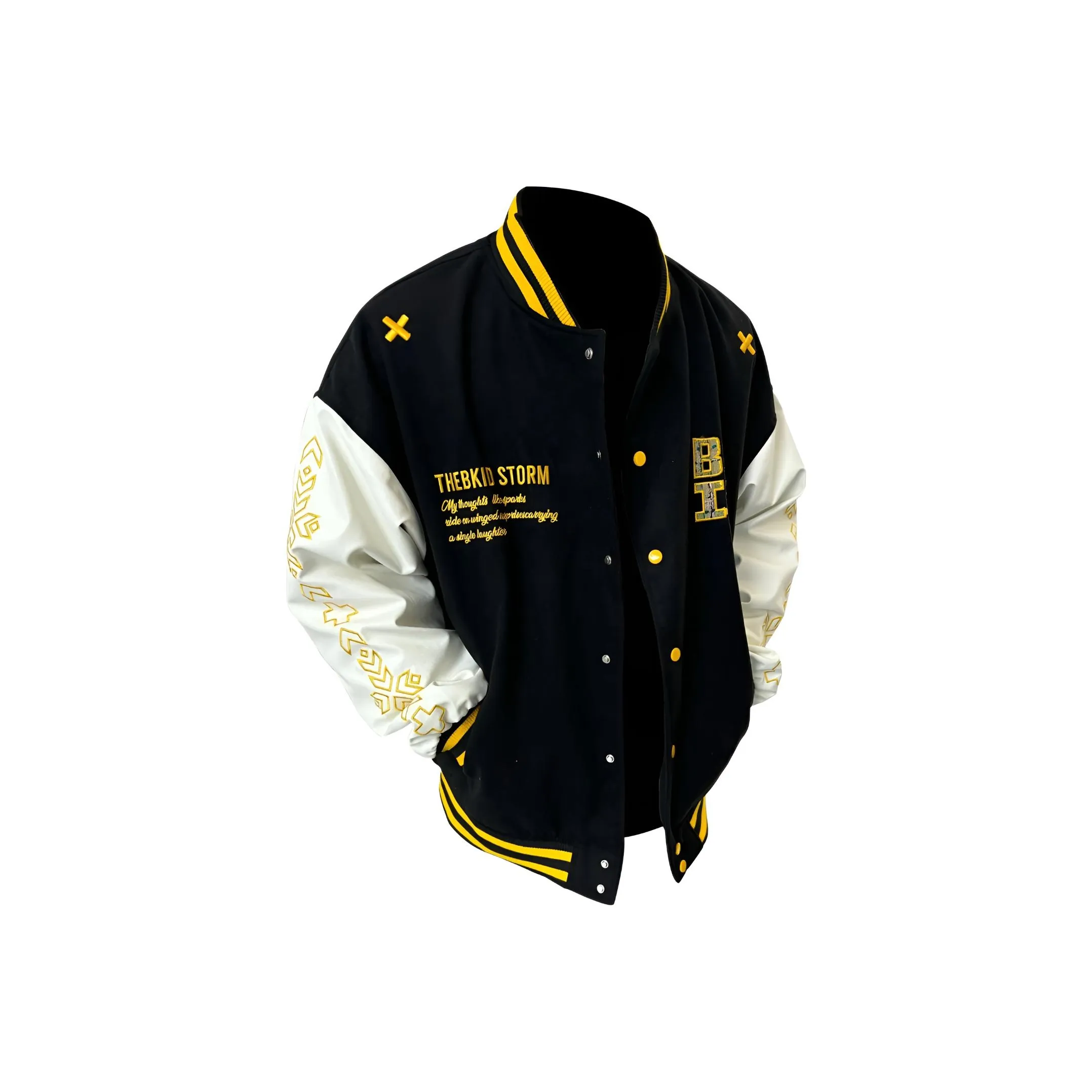 PISYPOX Бейсбольная куртка Пальто Унисекс