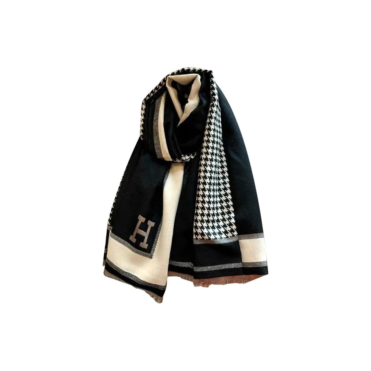 Cheek Kiss Вискоза Вязаные Шарфы Женские