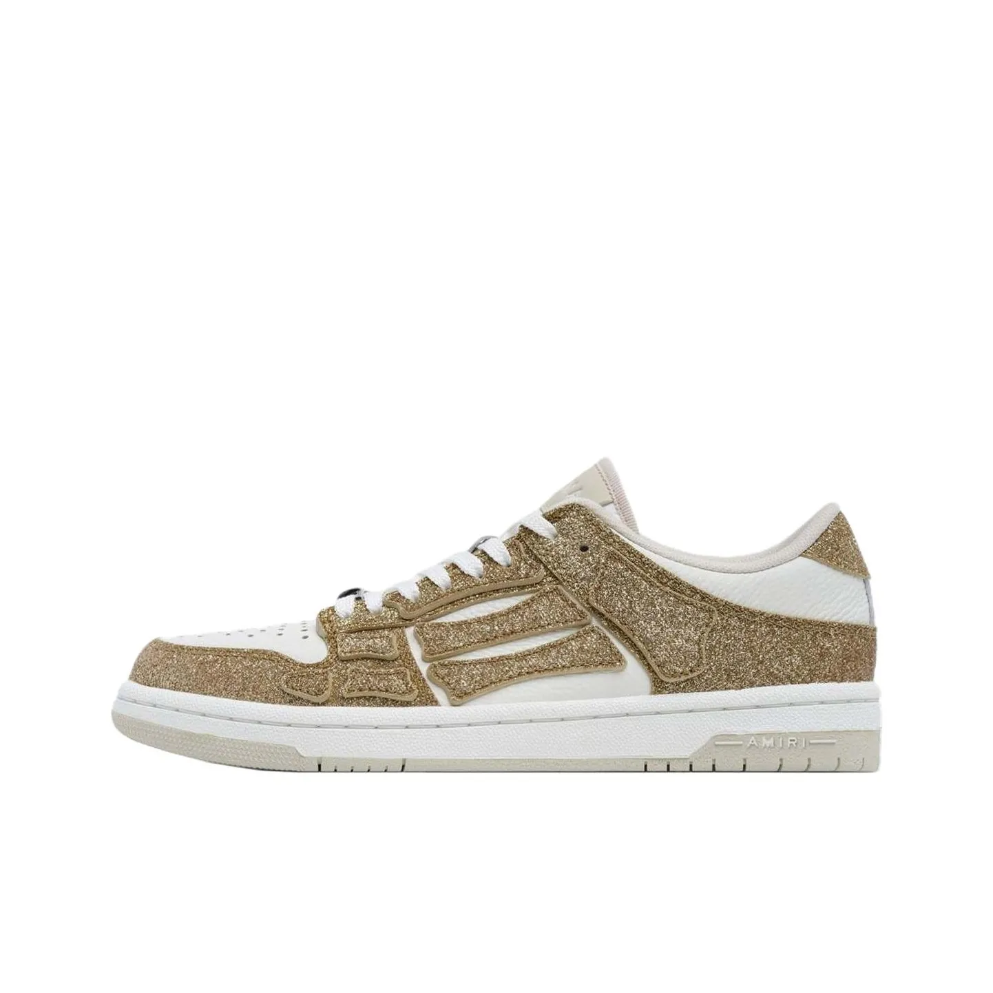 AMIRI Skateboard Shoes Women's Low-Top Gold