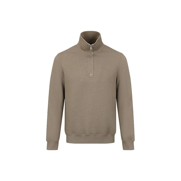 URBAN REVIVO Светло-коричневый Фотиния Серый Мужской Свитшот