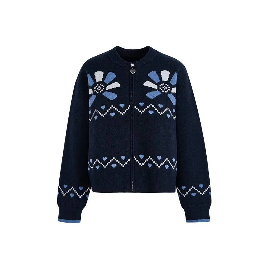 KUOSE Темно-синие женские свитеры