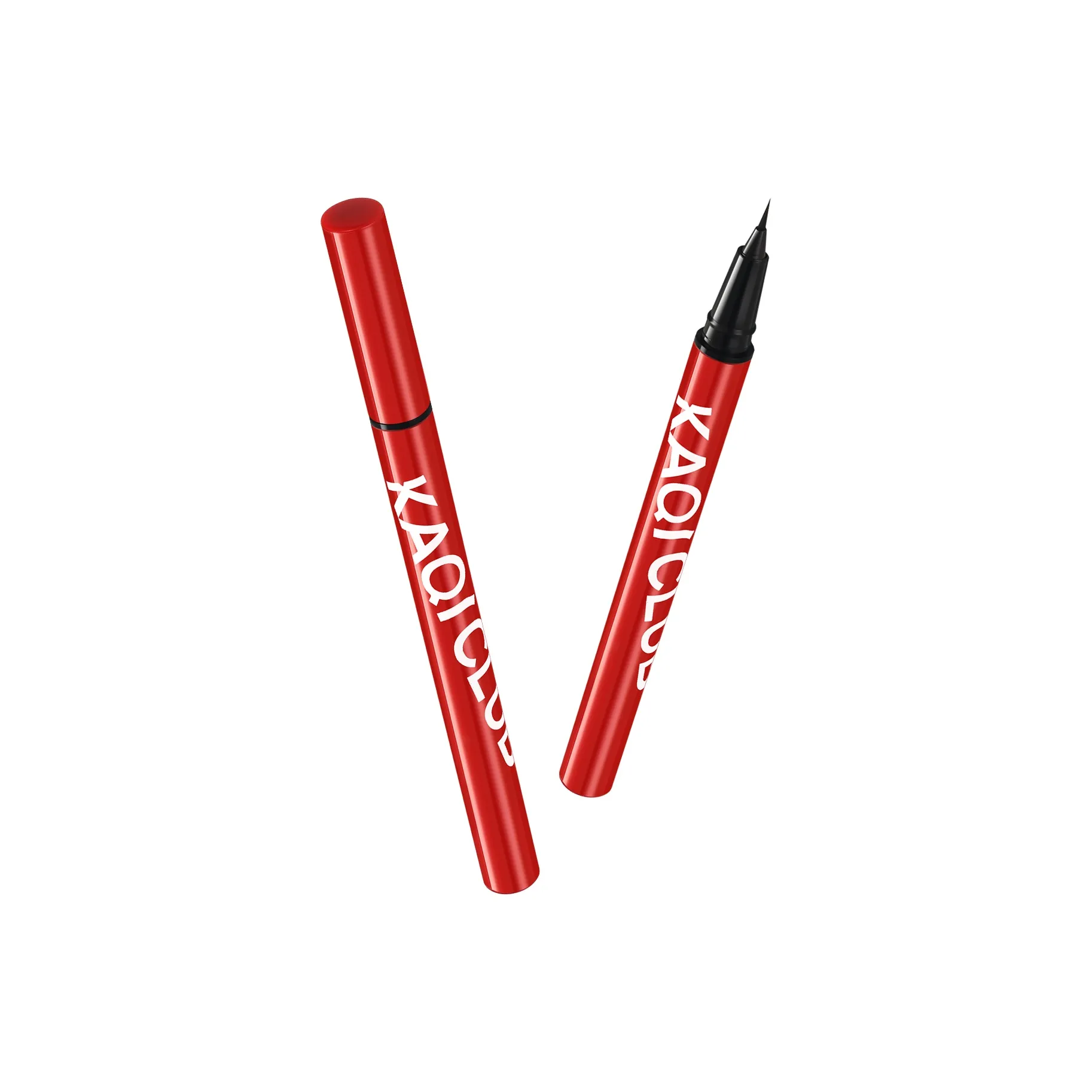 KAQI CLUB Водонепроницаемый и Устойчивый к поту Длинный Тривальный Жидкий Eyeliner Ультра Тонкий