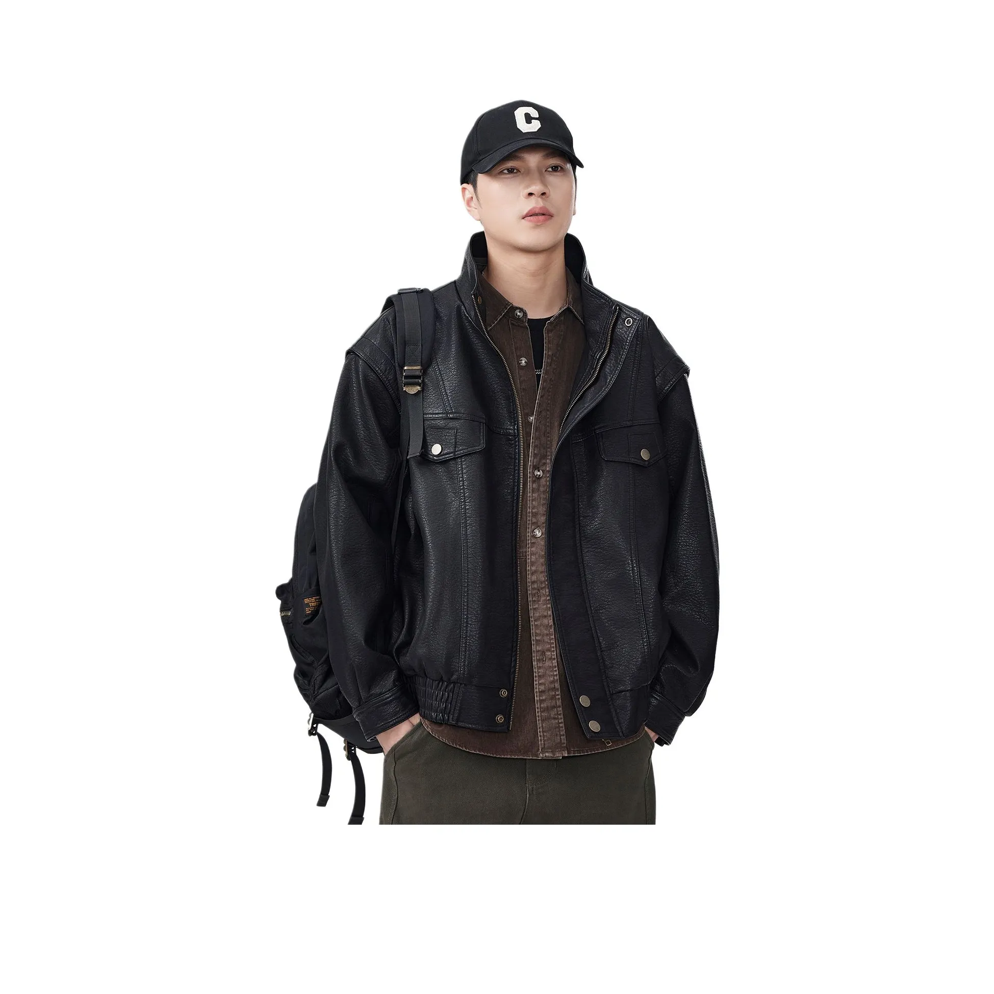 FAIRWHALE Кожа Куртка Унисекс