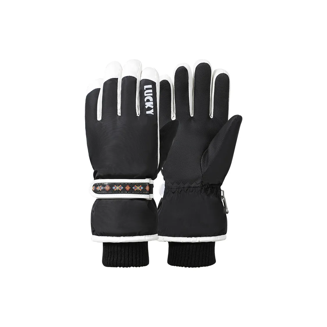 YUZHAOLIN Утолщенные лыжные перчатки для женщин