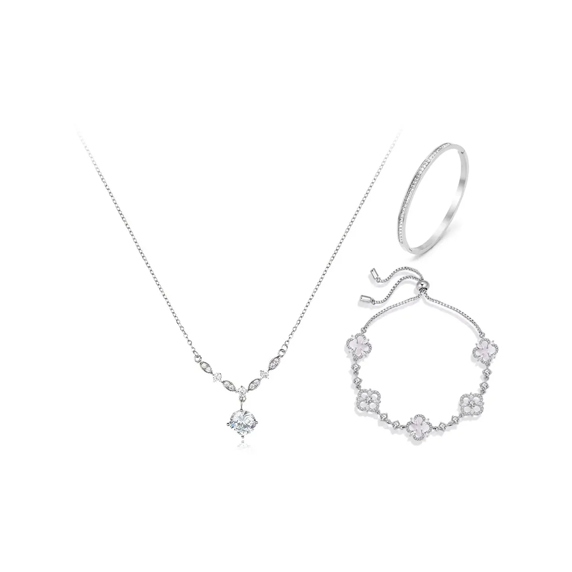 I YOU Цветное глазурное нефритовое ожерелье для женщин