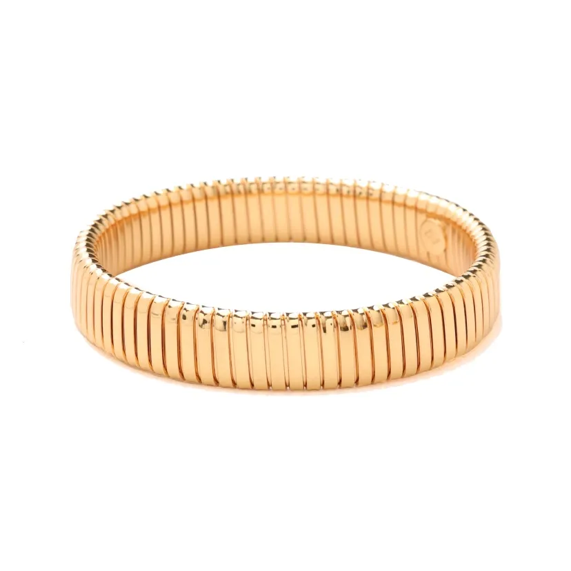 Retro Chic Brass Gold Plated Gladiator Широкий Мягкий Браслет Женские