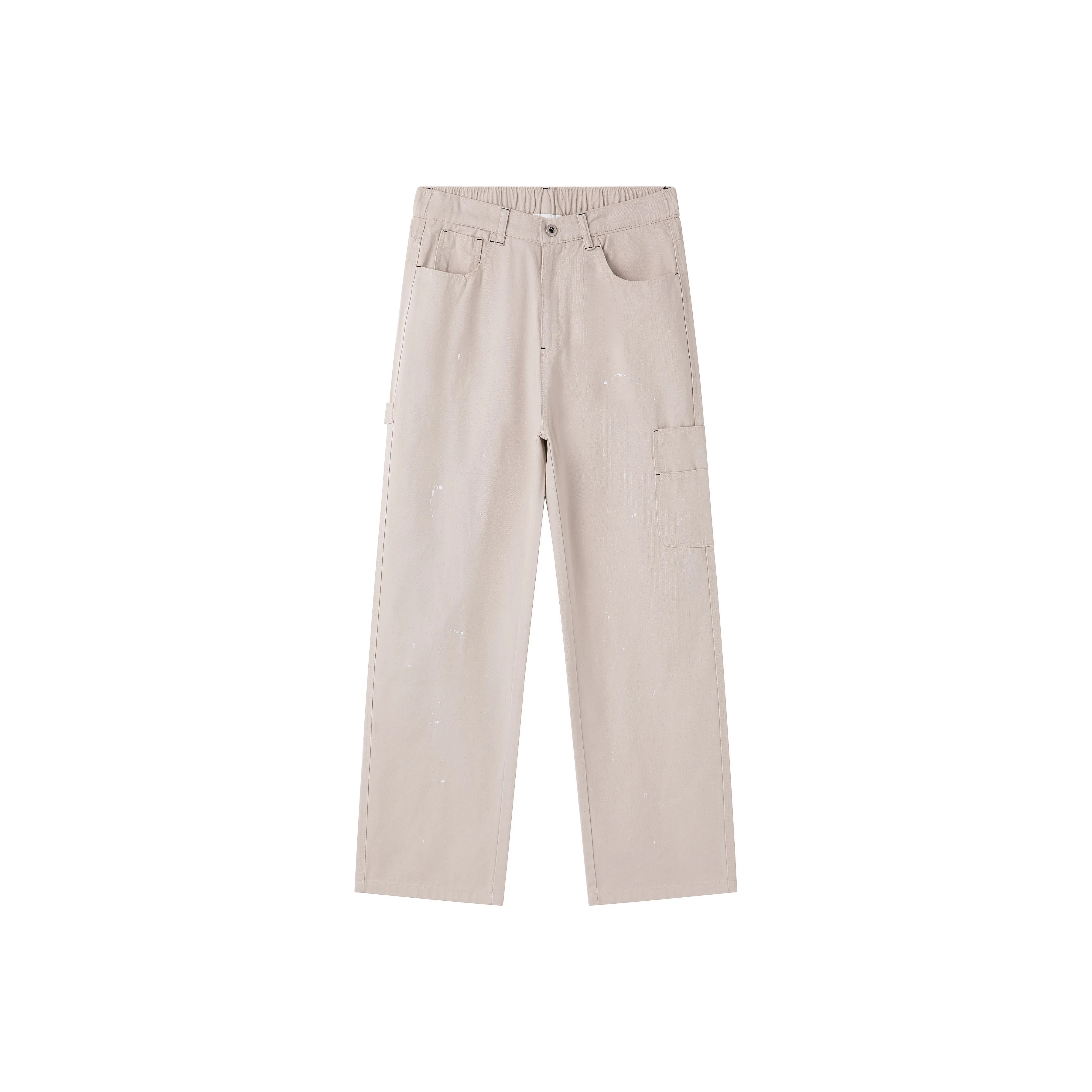 HARSIINCN H25AMXK462 Абрикос Унисекс Повседневные Штаны