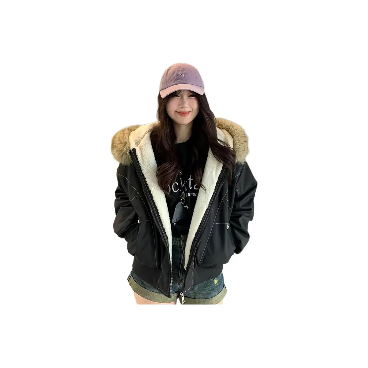 MINETTE Черный Женский Пуховик