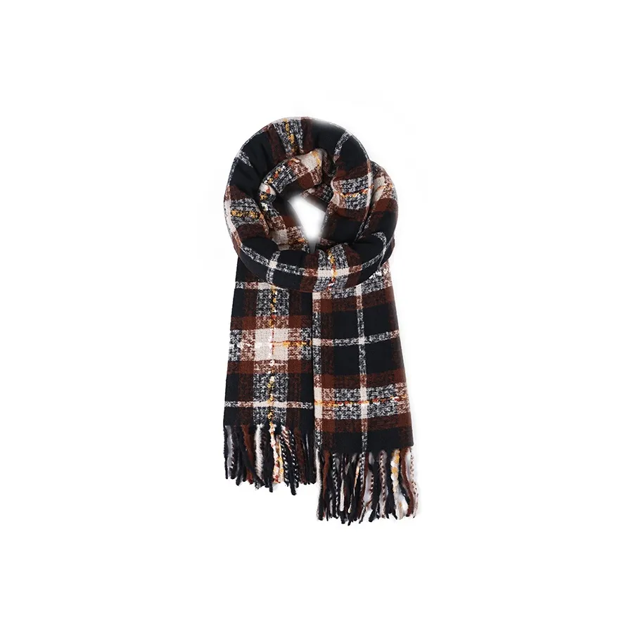 Yalu Preferred Полиэстер Трикотаж Шарфы Унисекс