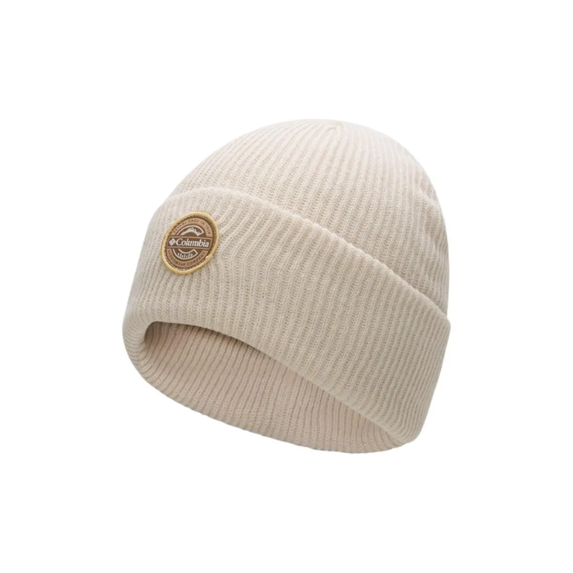 Columbia Акриловые шапки-бини унисекс бежевые
