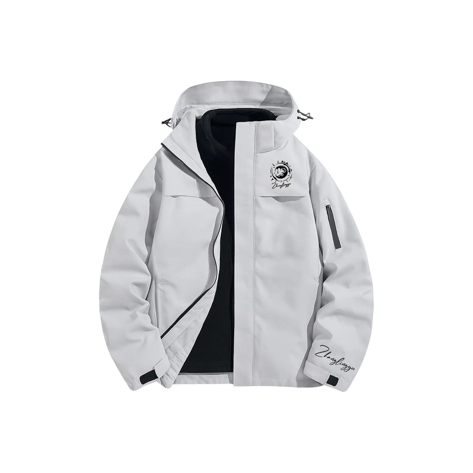 Под одним человеком Термический Износостойкий Холодостойкий Водонепроницаемый Ветровка Унисекс