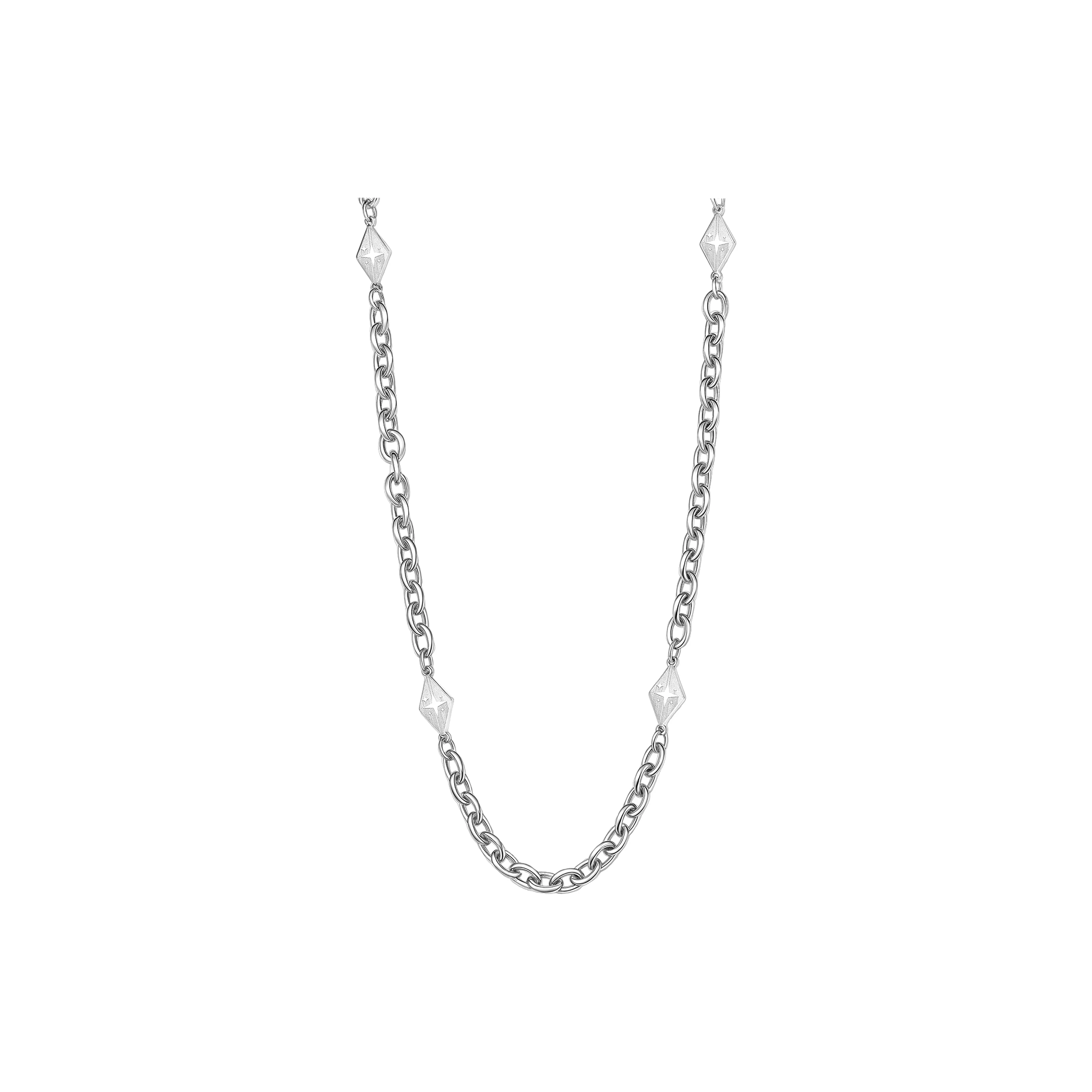 FAIRWHALE Титановые стальные ожерелья унисекс