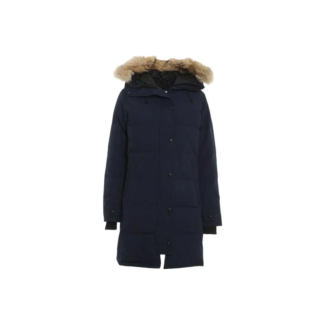 Canada Goose Shelburne Series Down Jackets Women's Cerulean Ocean Blue