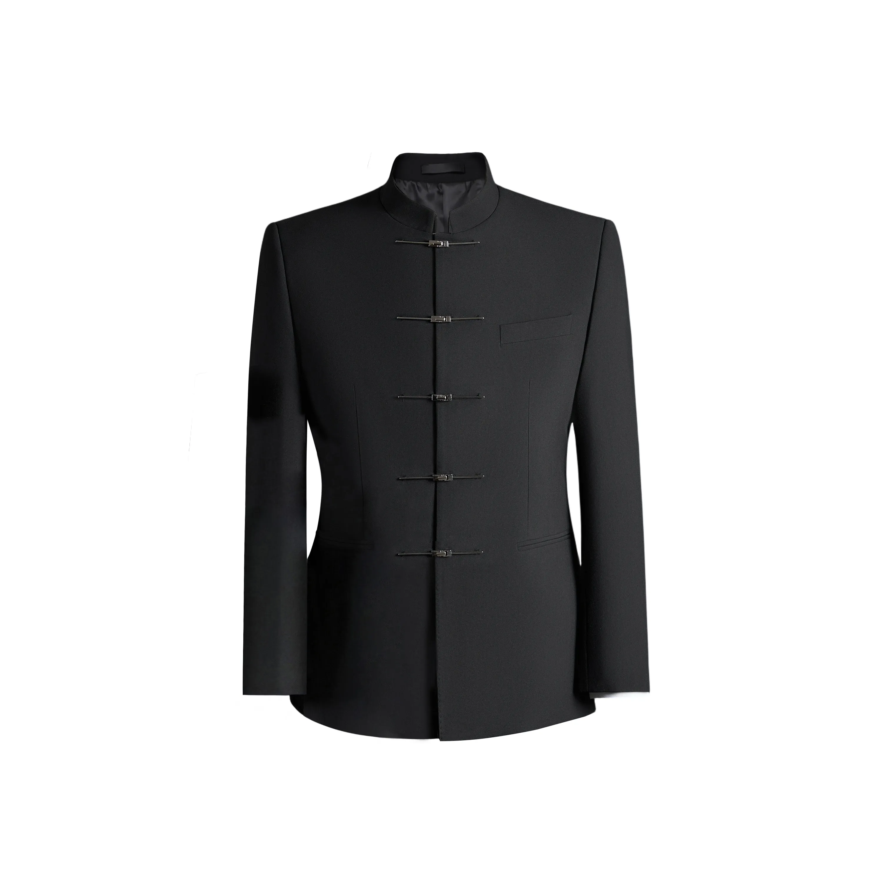 POLOMEISDO Черный Мужской Деловой Костюм