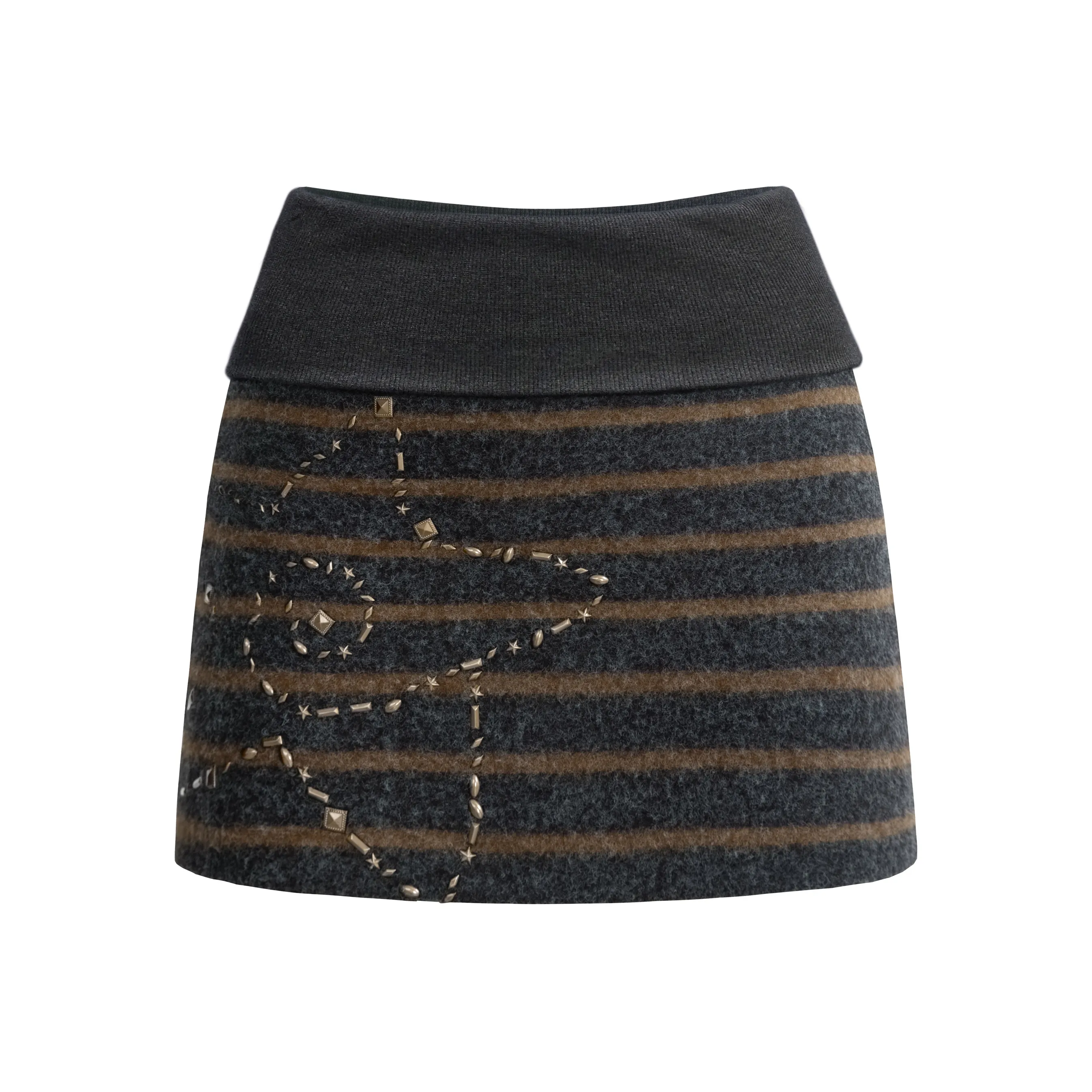 UNIFREE Повседневная Юбка Женская Темно-Серый