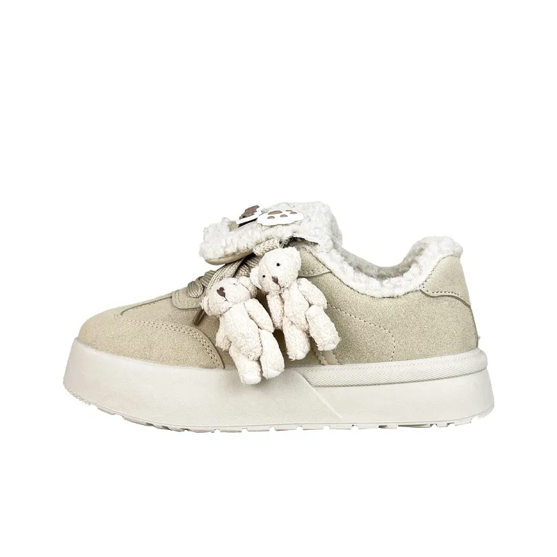 A M Низкий Топ Флисовая Утепленная Обувь Женская