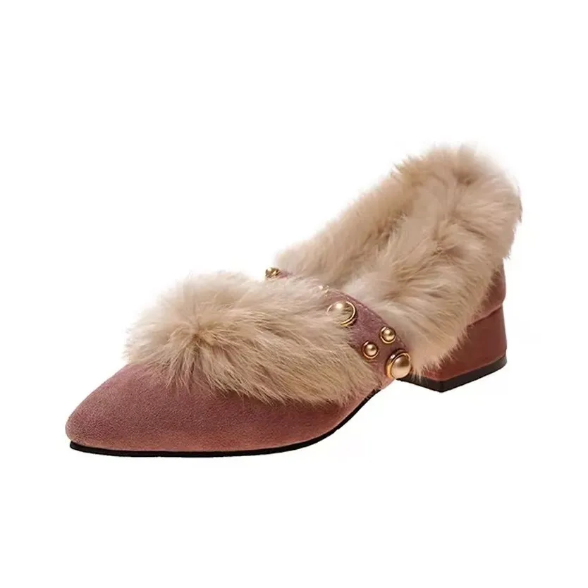 Puppytown Грубый каблук Туфли Мэри Джейн Женские