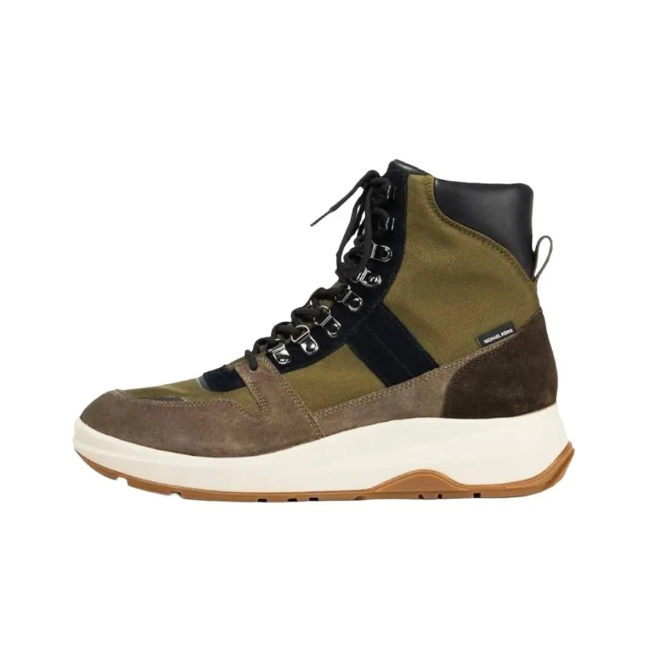 MICHAEL KORS Ankle Boots Men Umber