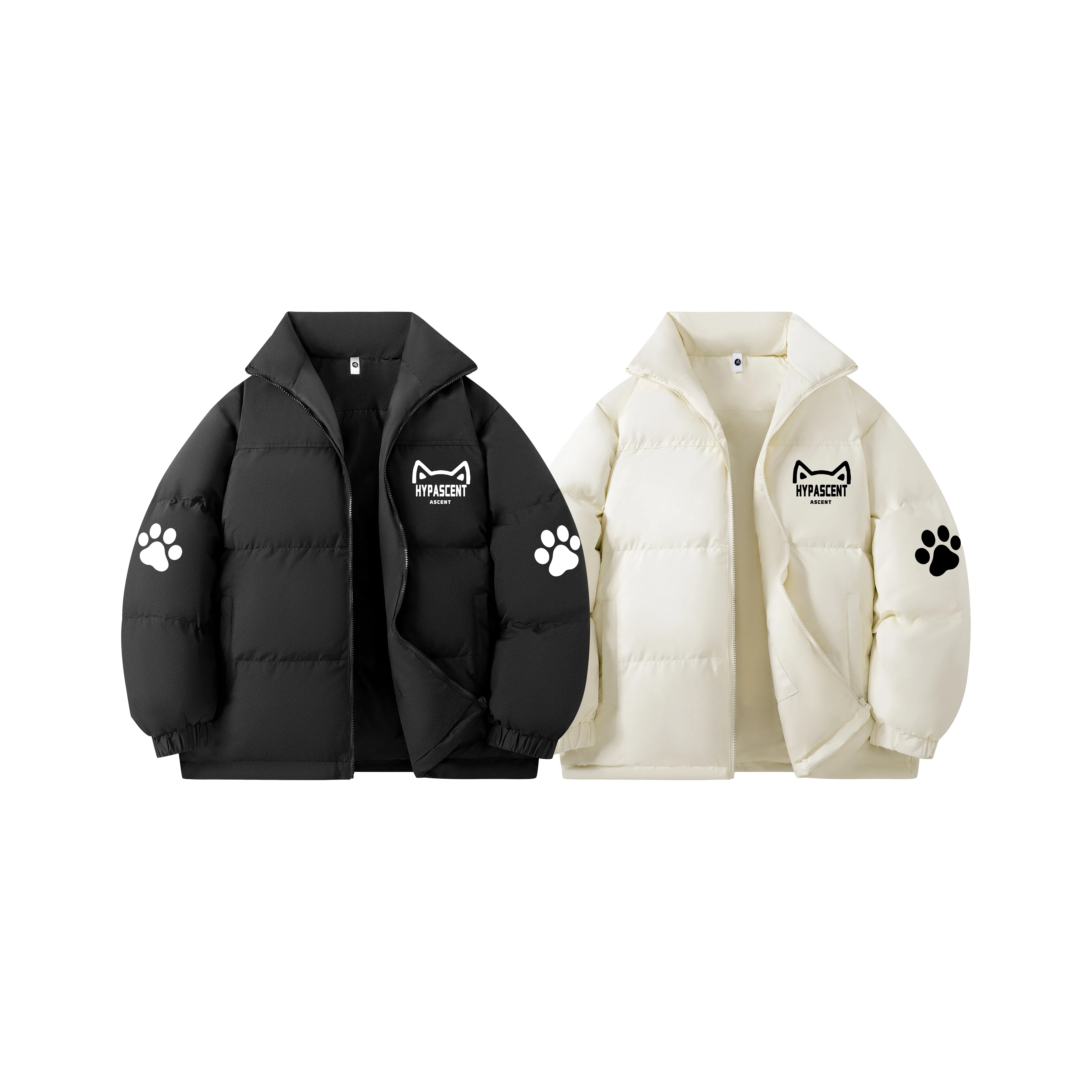 HYPASCENT Пуховик Пальто Унисекс 2 упаковки