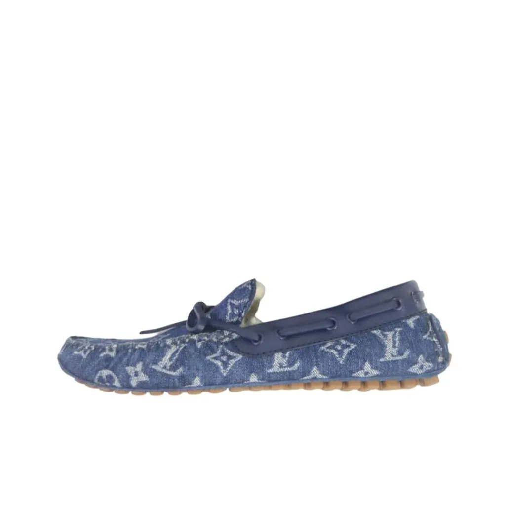 LOUIS VUITTON Arizona Men's Casual Shoes Men Low Top Blue