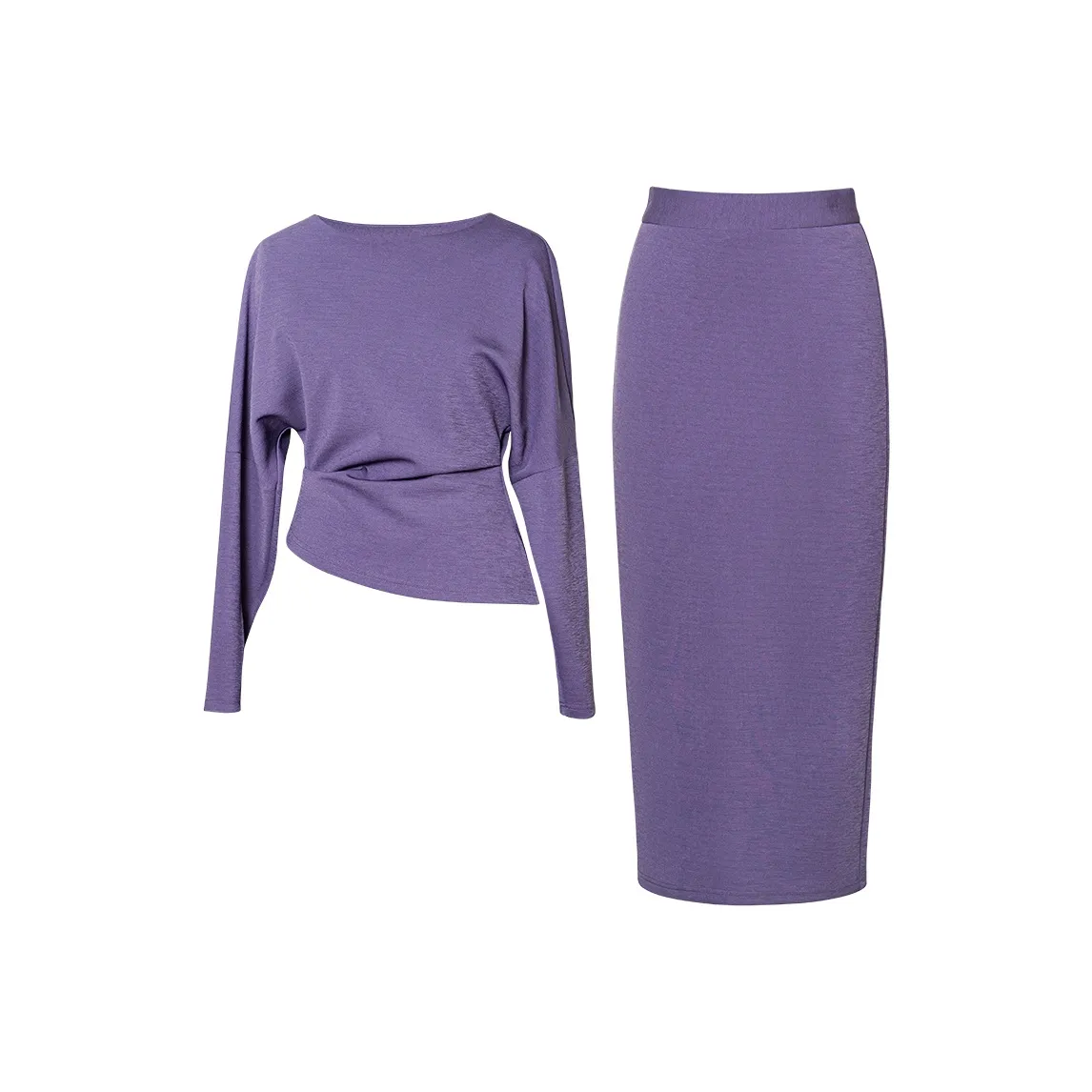 ROEYSHOUSE Фиолетовый Женские Комплекты с Юбкой