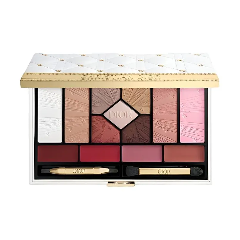 DIOR 2025 Рождественская коллекция Многофункциональный Блестящий Макияж Palette Легко Смесь Естественный