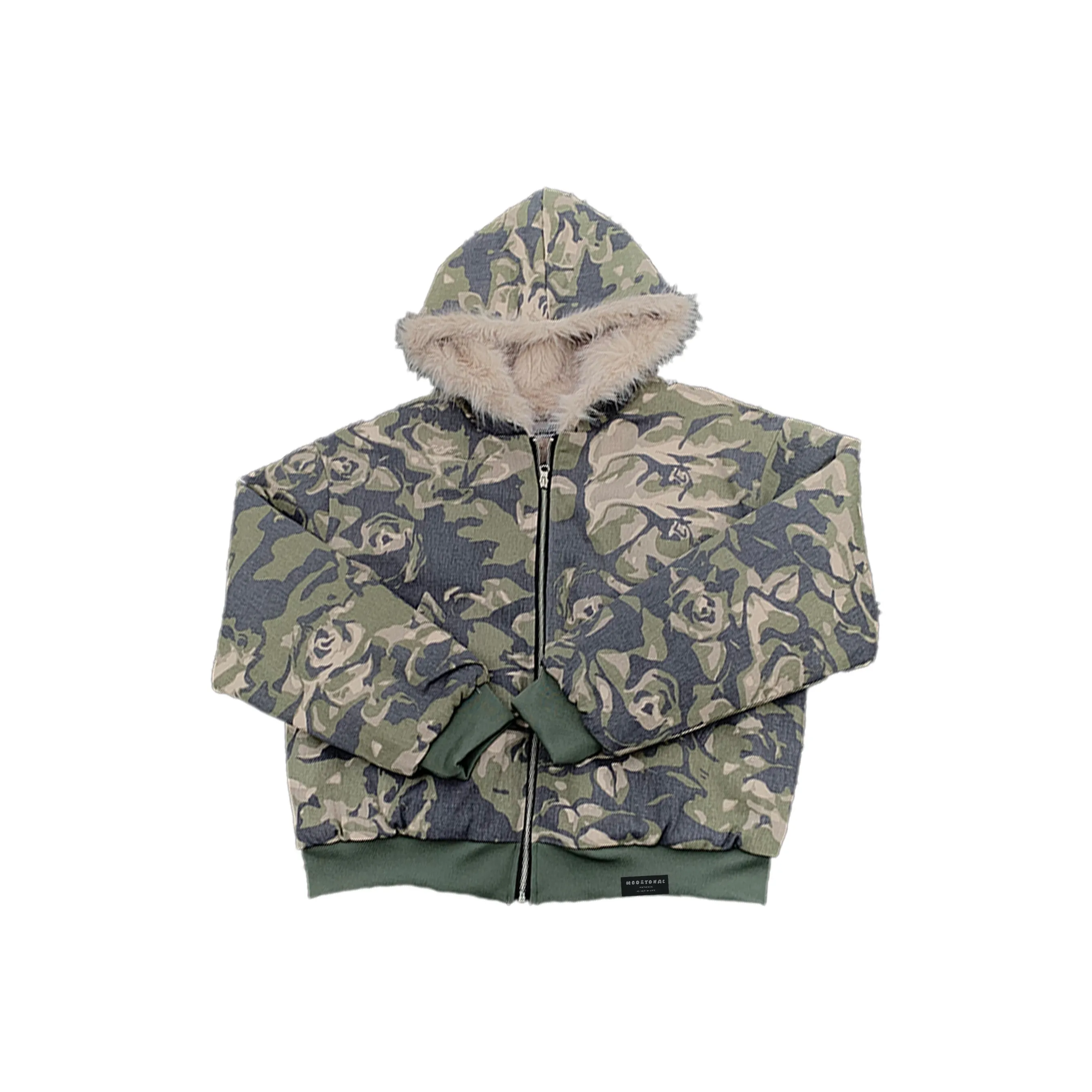 MOO TONAL Камуфляж Унисекс Пуховики