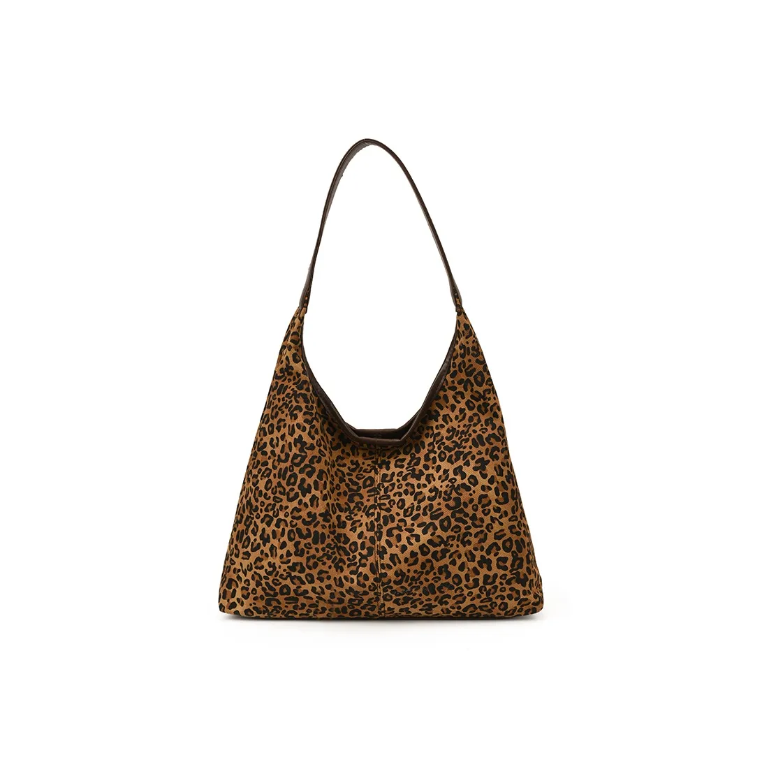 BGAY ПУ (полиуретан) Одно плечо Сумка Стандартная Женская Леопардовый принт Коричневый Леопардовый принт Черный Черный Экрю Кофе