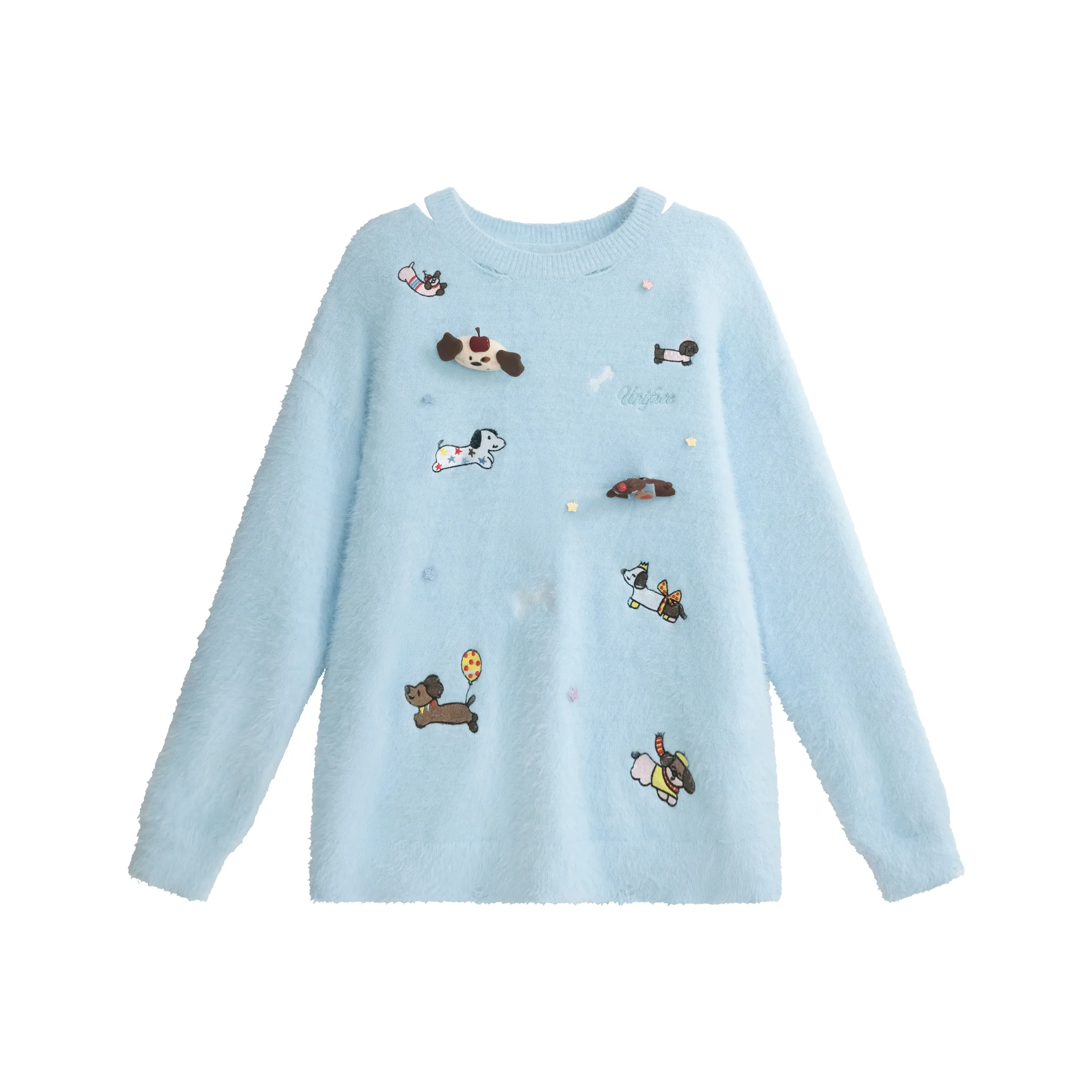 UNIFREE Синий Женский Свитер