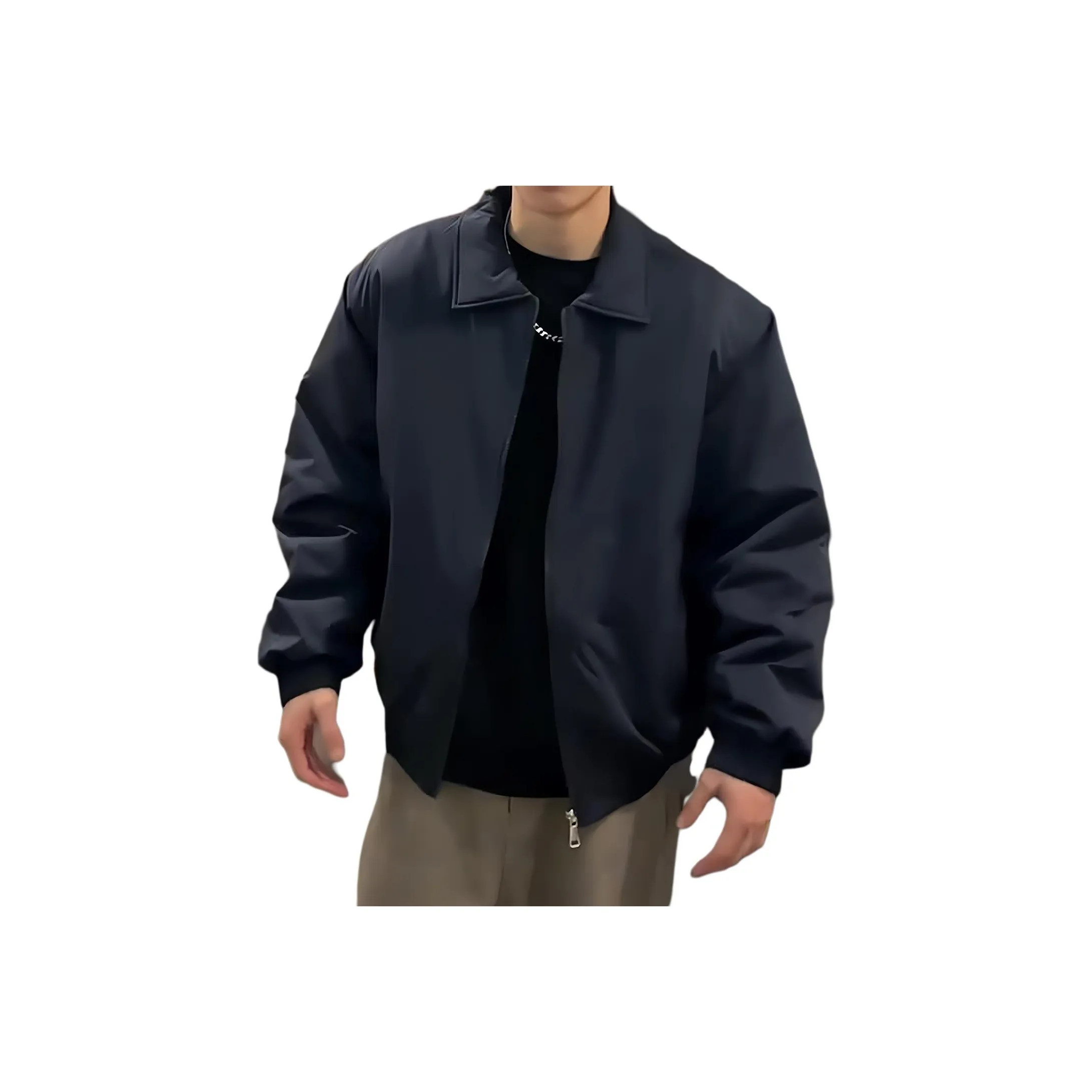 SHEXIU Темно-синий синий унисекс пуховики