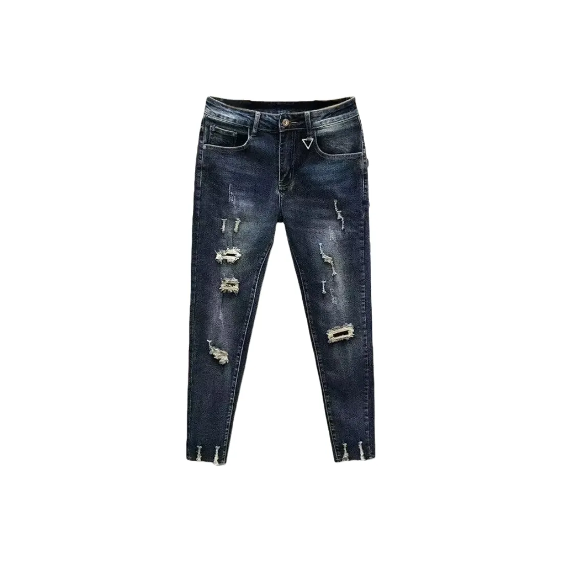 CAT'S PAW Синий Унисекс Джинсы