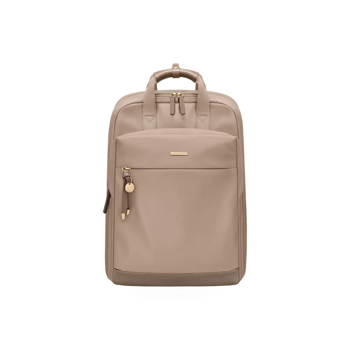 GOLF Ткань 15,6 Дюйм Ноутбук Рюкзак Большой Женский Абрикос Элегантный Черный